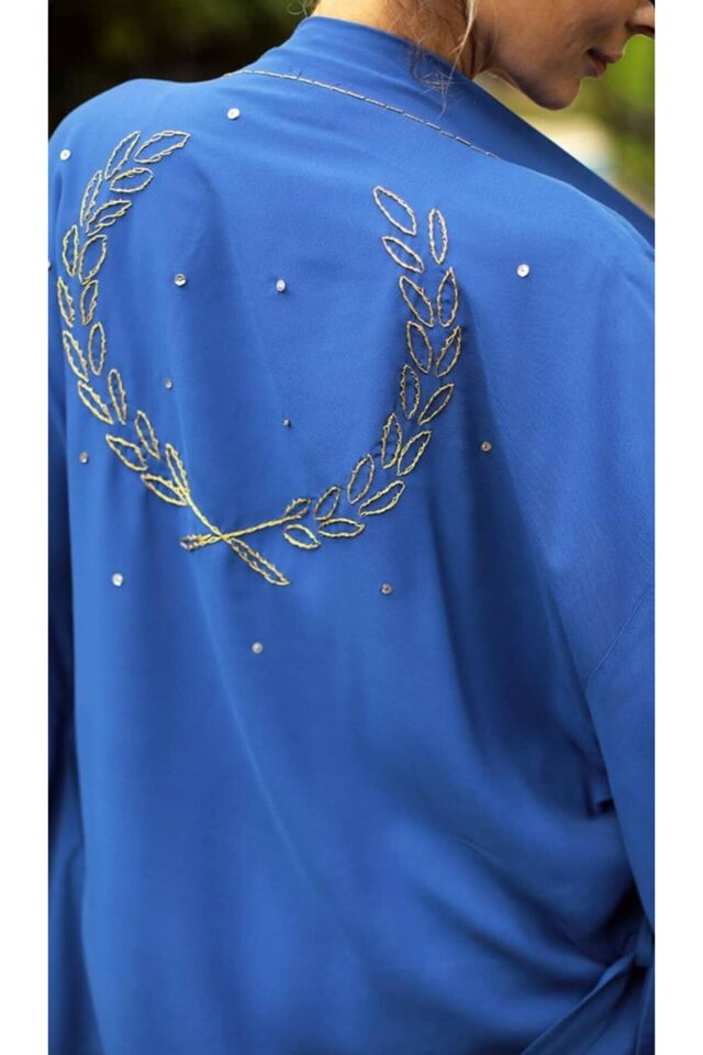 GOLD NAKIŞLI KİMONO TAKIMI